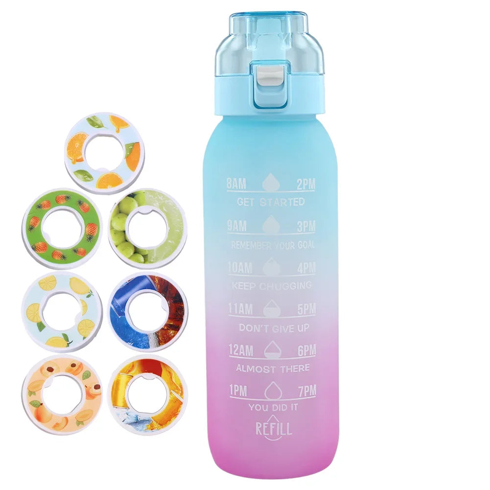 OFFRE XXL Gourde 1000ML avec 7 saveurs