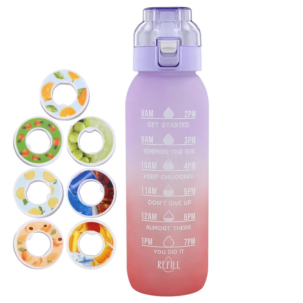OFFRE XXL Gourde 1000ML avec 7 saveurs