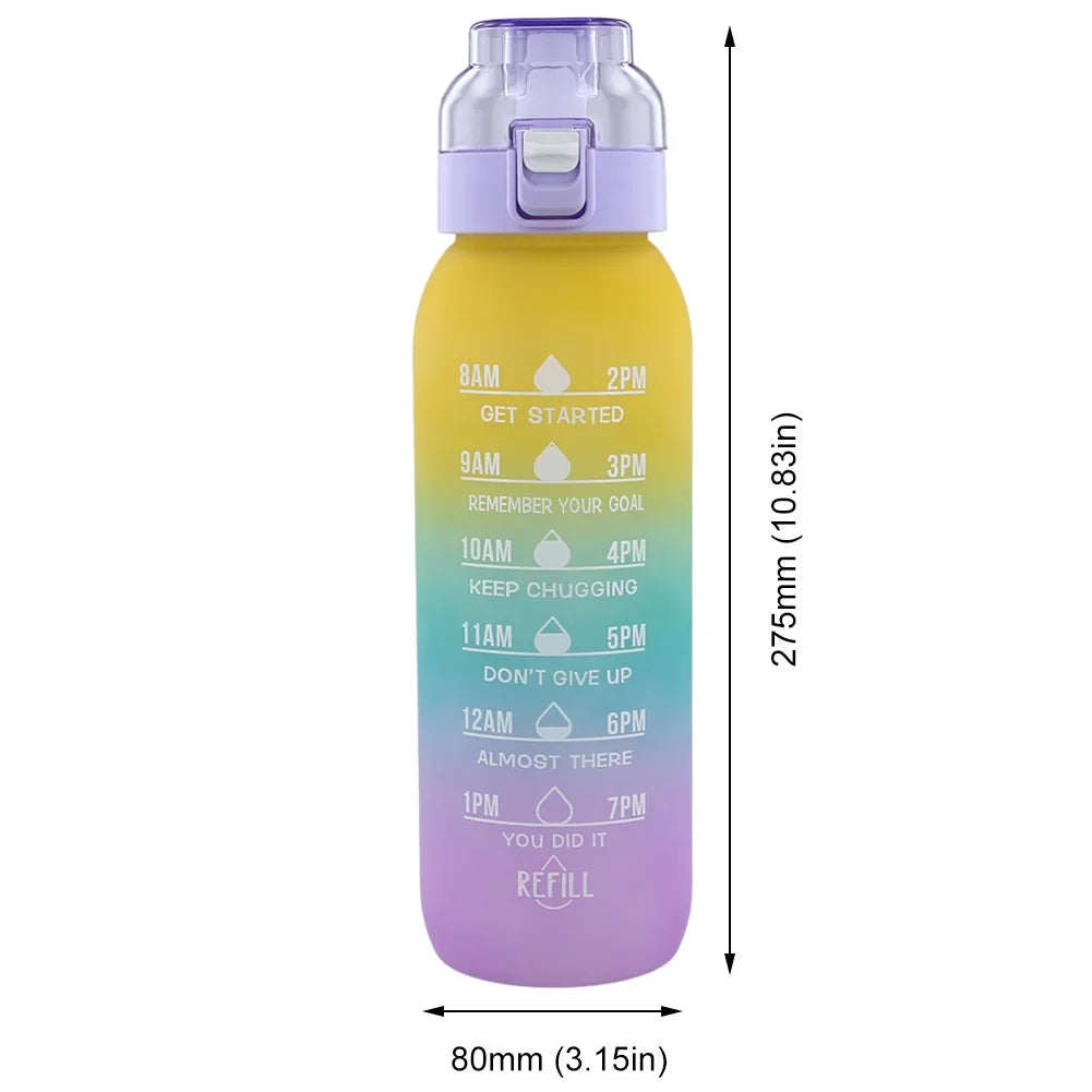 OFFRE XXL Gourde 1000ML avec 7 saveurs