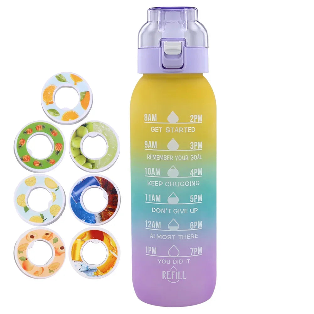 OFFRE XXL Gourde 1000ML avec 7 saveurs